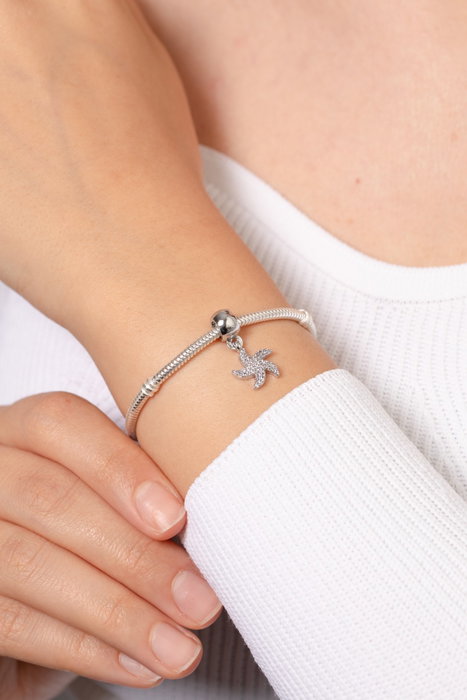 Heliophilia Silver Colgante de Metal Plata CPN9879